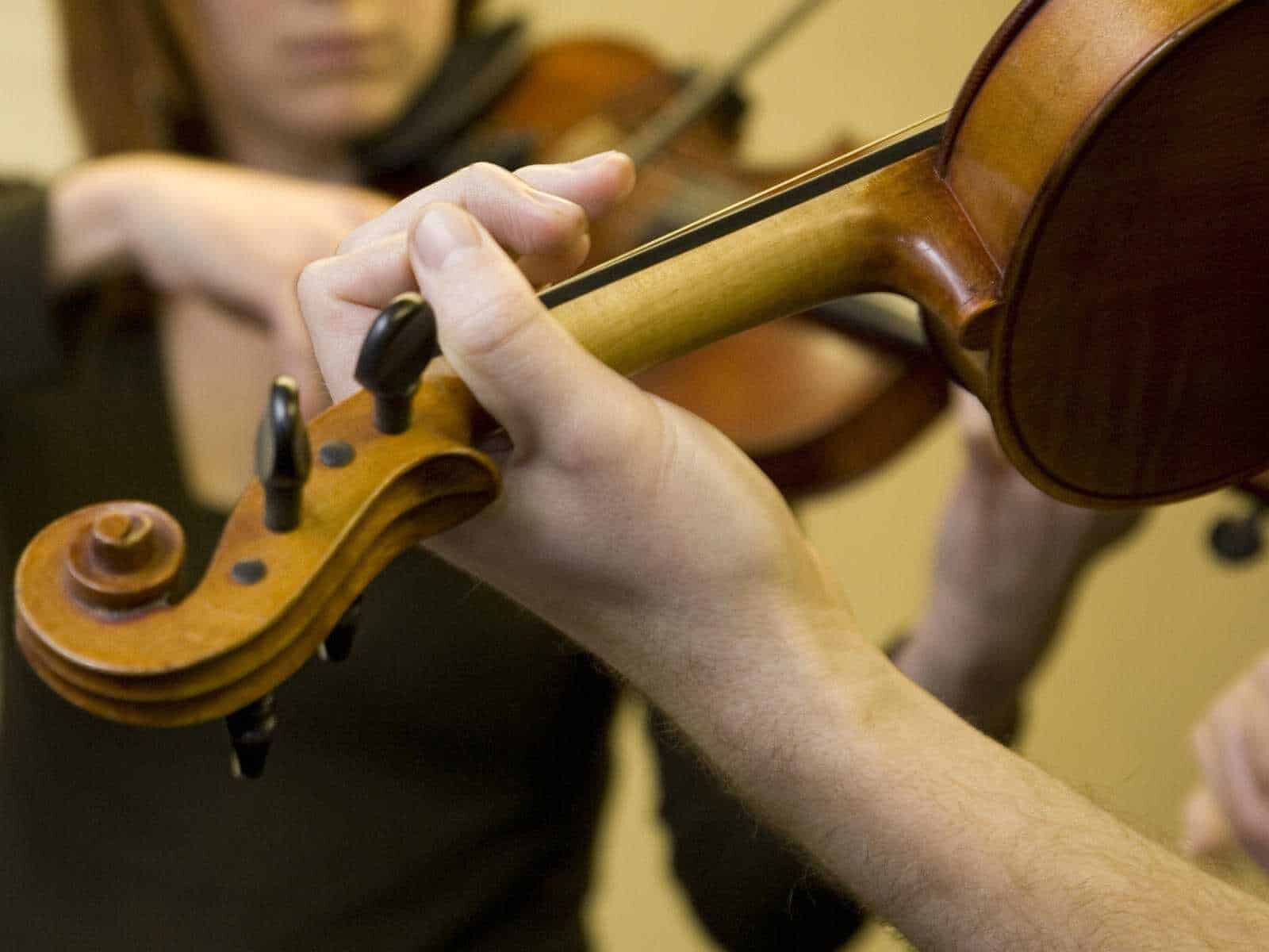 Added guitar tuners to cheap violin : r/violinist