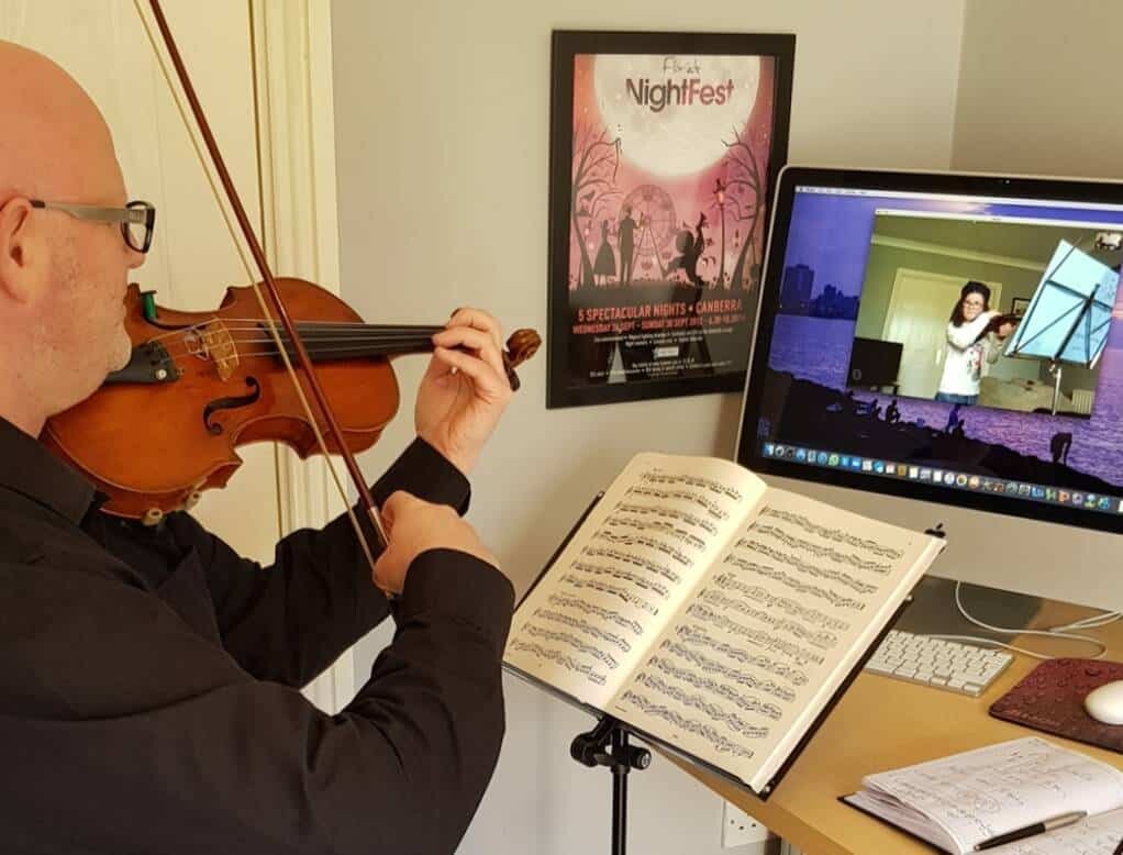 Online Violin Lesson